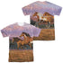 WILD WINGS/SUNSET CRUISE (FRONT/BACK PRINT) - S/S ADULT POLY CREW - MULTI