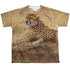 WILD WINGS/AFRICAN CATS (FRONT/BACK PRINT) - S/S YOUTH POLY CREW - MULTI