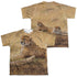 WILD WINGS/AFRICAN CATS (FRONT/BACK PRINT) - S/S YOUTH POLY CREW - MULTI