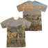 WILD WINGS/SUNDOWNERS (FRONT/BACK PRINT) - S/S ADULT POLY CREW - MULTI