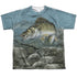 WILD WINGS/FEEDING FROUNDS (FRONT/BACK PRINT) - S/S YOUTH POLY CREW - MULTI