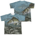 WILD WINGS/FEEDING FROUNDS (FRONT/BACK PRINT) - S/S YOUTH POLY CREW - MULTI