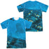 WILD WINGS/FRENZY (FRONT/BACK PRINT) - S/S ADULT POLY CREW - MULTI