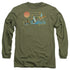 WILD WINGS/THREE DUCKS - L/S ADULT 18/1 - MILITARY GREEN