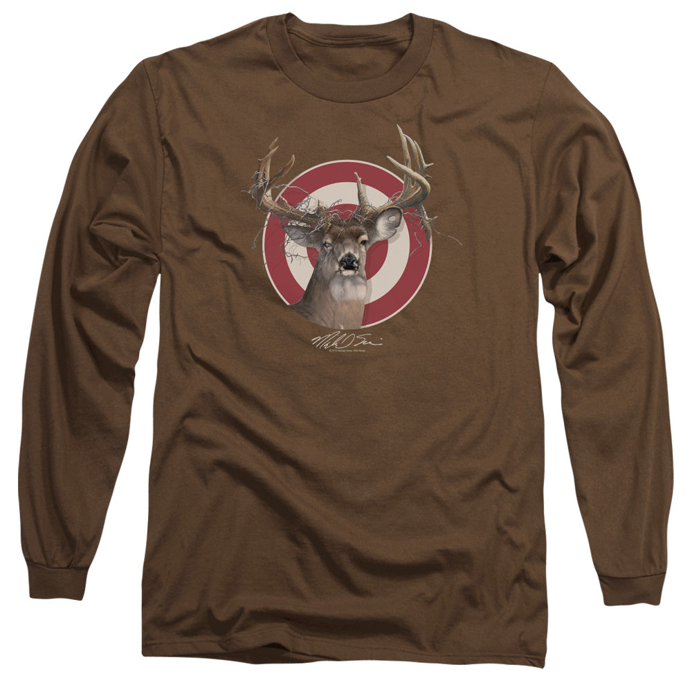 WILD WINGS/TARGET - L/S ADULT 18/1 - COFFEE