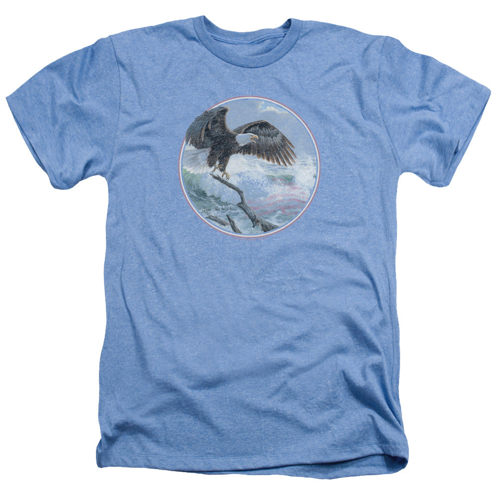 WILD WINGS/WILD GLORY - ADULT HEATHER - LIGHT BLUE