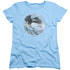 WILD WINGS/WILD GLORY - S/S WOMENS TEE - LIGHT BLUE
