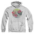 WILD WINGS/KITTEN FLOWERS - ADULT PULLOVER HOODIE - ATHLETIC HEATHER