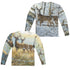 WILD WINGS/WARM AND COLD (FRONT/BACK PRINT) - L/S ADULT POLY CREW  - MULTI