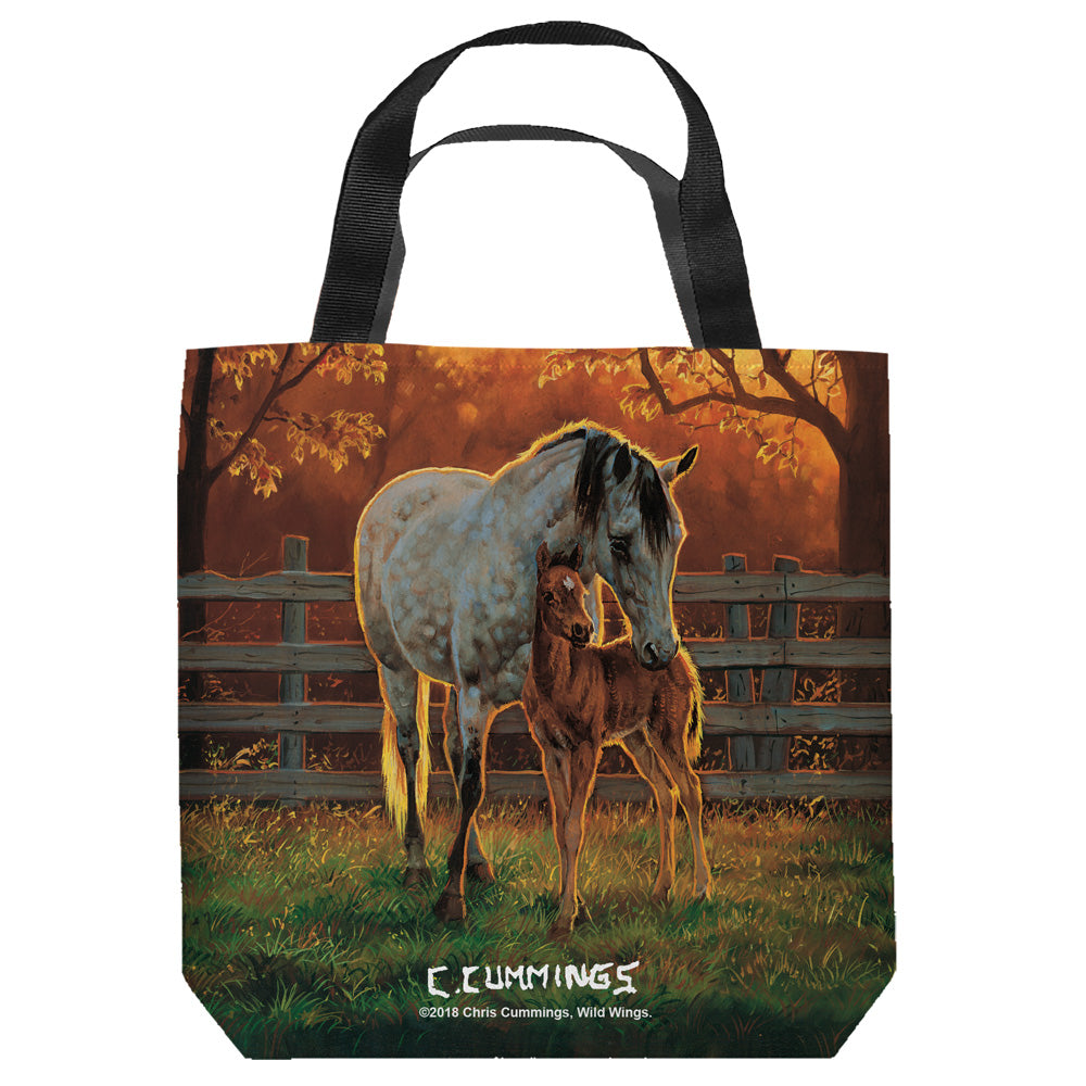 WILD WINGS/MOTHER AND CHILD - TOTE BAG