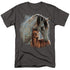 WILD WINGS/PAINTED HORSES - S/S ADULT 18/1 - CHARCOAL