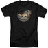 WILD WINGS/EVERYONE LOVES KITTY - S/S ADULT TALL 18/1 - BLACK