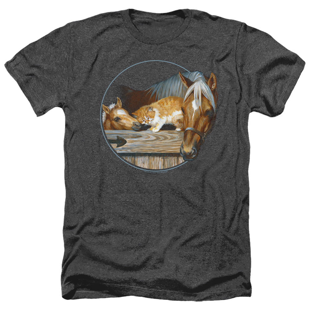 WILD WINGS/EVERYONE LOVES KITTY - ADULT HEATHER - BLACK