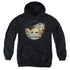 WILD WINGS/EVERYONE LOVES KITTY - YOUTH PULLOVER HOODIE - BLACK