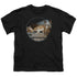 WILD WINGS/EVERYONE LOVES KITTY - S/S YOUTH 18/1 - BLACK