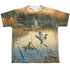WILD WINGS/DUCKS OVER WATER (FRONT/BACK PRINT) - S/S YOUTH POLY CREW - MULTI