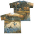 WILD WINGS/DUCKS OVER WATER (FRONT/BACK PRINT) - S/S YOUTH POLY CREW - MULTI