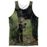 WILD WINGS/MOMS NEVER FAR (FRONT/BACK PRINT) - ADULT POLY TANK TOP - MULTI