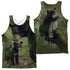 WILD WINGS/MOMS NEVER FAR (FRONT/BACK PRINT) - ADULT POLY TANK TOP - MULTI
