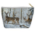 WILD WINGS/SNOWY DEER - T-BOTTOM ACCESSORY POUCH