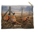 WILD WINGS/PLEASANT PHEASANTS - STRAIGHT BOTTOM ACCESSORY POUCH