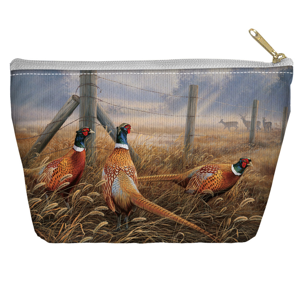 WILD WINGS/PLEASANT PHEASANTS - T-BOTTOM ACCESSORY POUCH