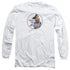 WONDER WOMAN MOVIE/FIGHT FOR JUSTICE -  L/S ADULT 18/1  - WHITE