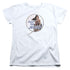 WONDER WOMAN MOVIE/FIGHT FOR JUSTICE - S/S WOMENS TEE - WHITE