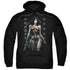 WONDER WOMAN MOVIE/ARMED AND DANGEROUS - ADULT PULLOVER HOODIE - BLACK