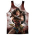 WONDER WOMAN MOVIE/PROTECTOR OF HUMANITY (FRONT/BACK PRINT) - ADULT POLY TANK TOP - MULTI