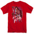 WONDER WOMAN MOVIE/AMERICAN HERO - S/S ADULT 18/1 - RED