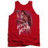 WONDER WOMAN MOVIE/AMERICAN HERO - ADULT TANK - RED