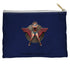WONDER WOMAN MOVIE/WARRIOR EMBLEM - STRAIGHT BOTTOM ACCESSORY POUCH
