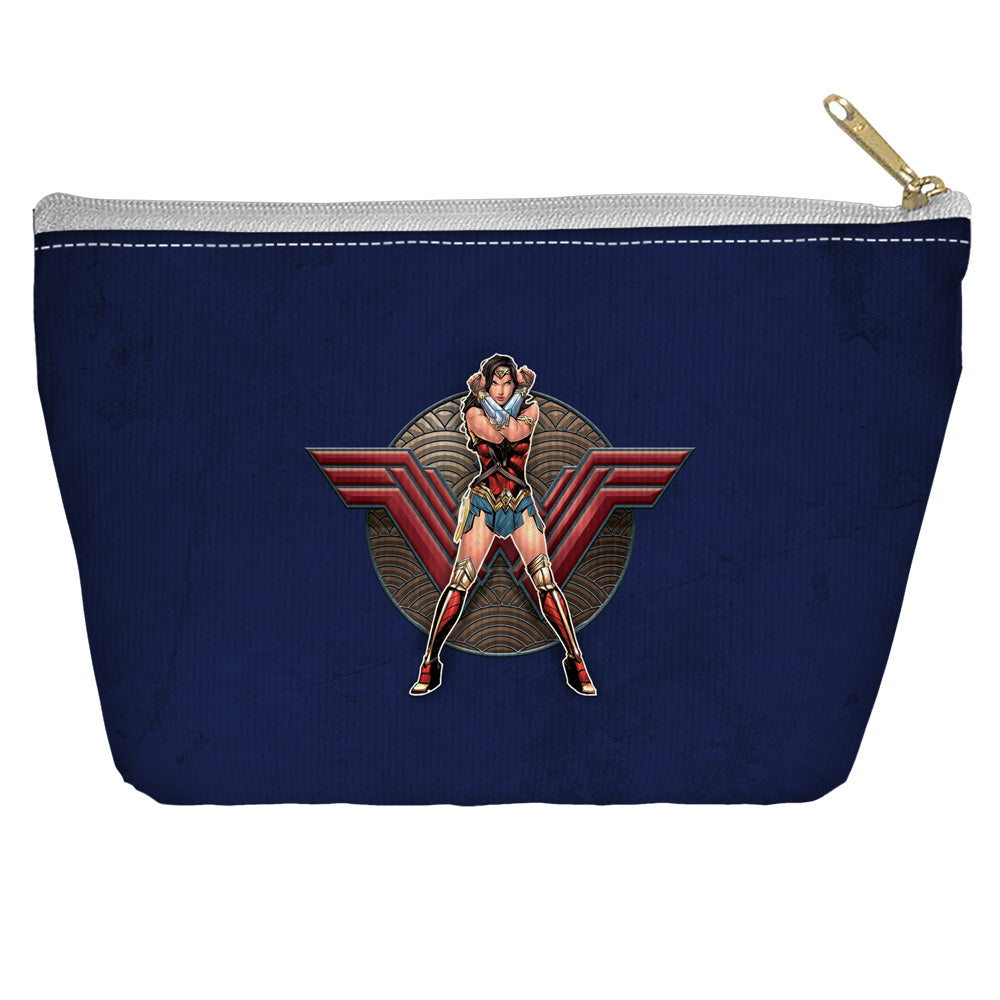 WONDER WOMAN MOVIE/WARRIOR EMBLEM - T-BOTTOM ACCESSORY POUCH