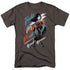 WONDER WOMAN MOVIE/FIGHT FOR PEACE - S/S ADULT 18/1 - CHARCOAL