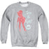WONDER WOMAN MOVIE/FREEDOM FIGHT - ADULT CREWNECK SWEATSHIRT - ATHLETIC HEATHER