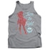WONDER WOMAN MOVIE/FREEDOM FIGHT - ADULT TANK - ATHLETIC HEATHER