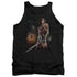 WONDER WOMAN MOVIE/FIERCE - ADULT TANK - BLACK