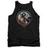 WONDER WOMAN MOVIE/BATTLE POSE - ADULT TANK - BLACK