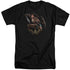 WONDER WOMAN MOVIE/FIGHT - S/S ADULT TALL 18/1 - BLACK