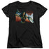 WONDER WOMAN MOVIE/WARRIOR WOMAN - S/S WOMENS TEE - BLACK