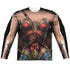 WONDER WOMAN MOVIE/WONDER UNIFORM (FRONT/BACK PRINT) - L/S ADULT POLY CREW  - MULTI
