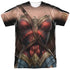 WONDER WOMAN MOVIE/WONDER UNIFORM (FRONT/BACK PRINT) - S/S ADULT POLY CREW - MULTI