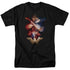 WONDER WOMAN MOVIE/ARMS CROSSED - S/S ADULT 18/1 - BLACK