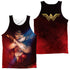 WONDER WOMAN MOVIE/ARMS CROSSED (FRONT/BACK PRINT) - ADULT POLY TANK TOP - MULTI