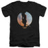 WONDER WOMAN MOVIE/WISDOM AND WONDER - S/S ADULT V-NECK 30/1 - BLACK