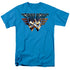 WONDER WOMAN 84/EYES - S/S ADULT 18/1 - TURQUOISE