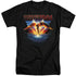 WONDER WOMAN 84/84 METAL - S/S ADULT TALL 18/1 - BLACK