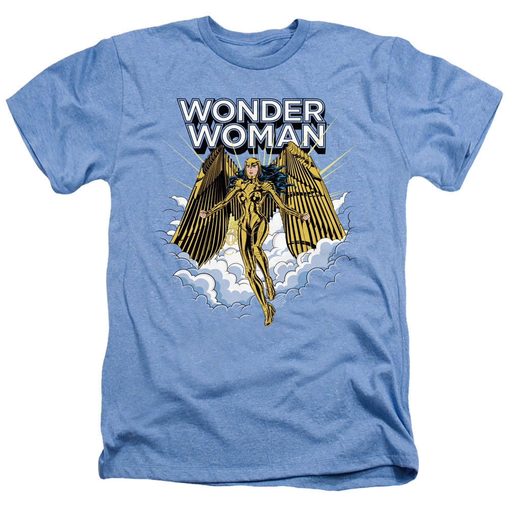 WONDER WOMAN 84/GLORIOUS WONDER - ADULT HEATHER - LIGHT BLUE