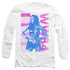 WONDER WOMAN 84/TRUTH LOVE AND JUSTICE - L/S ADULT 18/1 - WHITE
